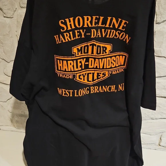NWT Harley-Davidson Black Tee with Motorcycle Design Size XXXL - Picture 4 of 8